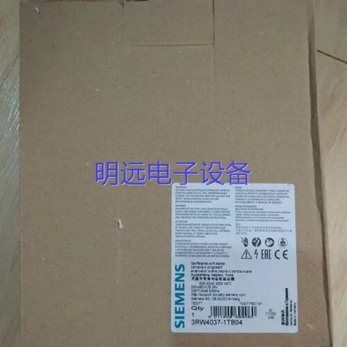 议价软启动器 3RW4024-2BB04 3RW40242BB04