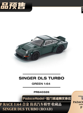 [PDS]POP RACE 1:64SINGER DLS TURBO (ROAD) 合金汽车模型收藏品
