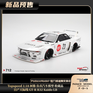 PDS Topspeed 日产天际线 树脂车模 R32 Kaido
