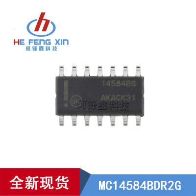 触发器 MC14584BDR2G SOP-14 逻辑芯片 反相器 丝印:14584BG