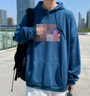 秋冬新款街头篮球卫衣男士加绒连帽港风宽松休闲韩版潮流学生外套