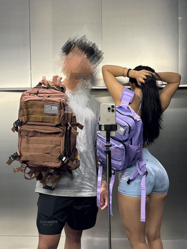 KIYA PEACH 顾 户外战术背包骑行旅行登山徒步多功能大容量双肩包