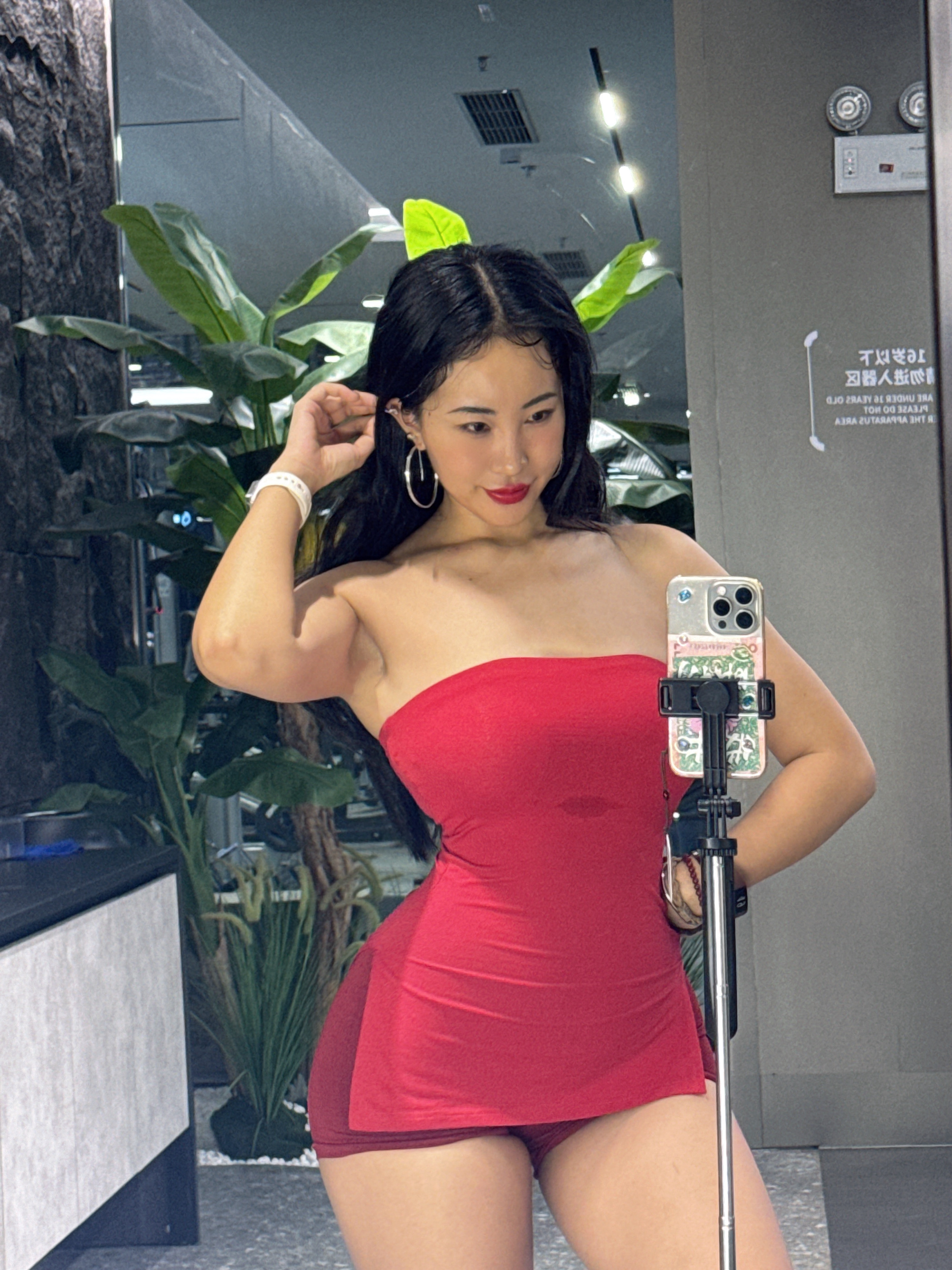 套装喇叭裤高弹运动欧美抹胸舒适