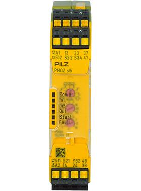 进口751105皮尔兹PILZ安全继电器PNOZ s5 C 24VDC 2 n/o 2 n/o t