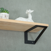 隔板托架墙上置物书架微波炉挂壁烤箱支撑三脚固定三角支架层板托