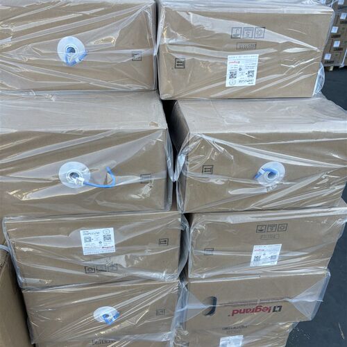 罗格朗六类UTP低烟无卤网线cat6双绞线32754蓝色305米/箱0.57线径
