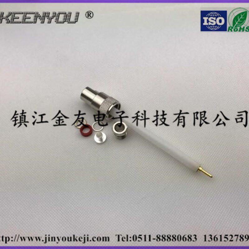 安博单芯射频高压连接器 10KV 20KV 30KV 40KV DC 全铜   K1130-1