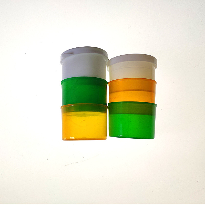 包邮 医用三色服药杯 家用小药杯带盖 20套/包 环保塑料 早中晚