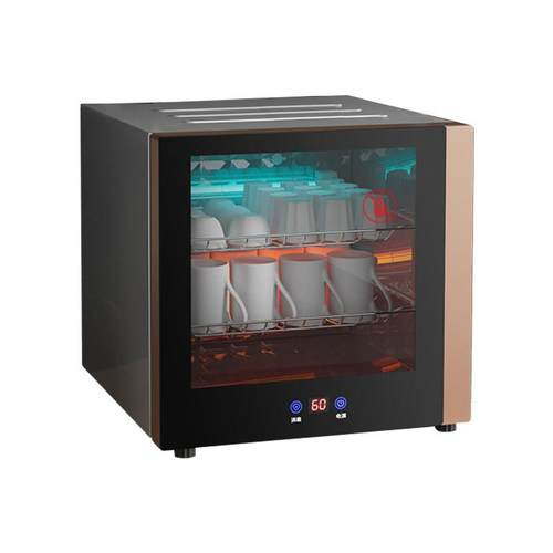 妤太太茶杯消毒柜嵌入式专业立式带烘干防尘收纳盒小型大容量商用