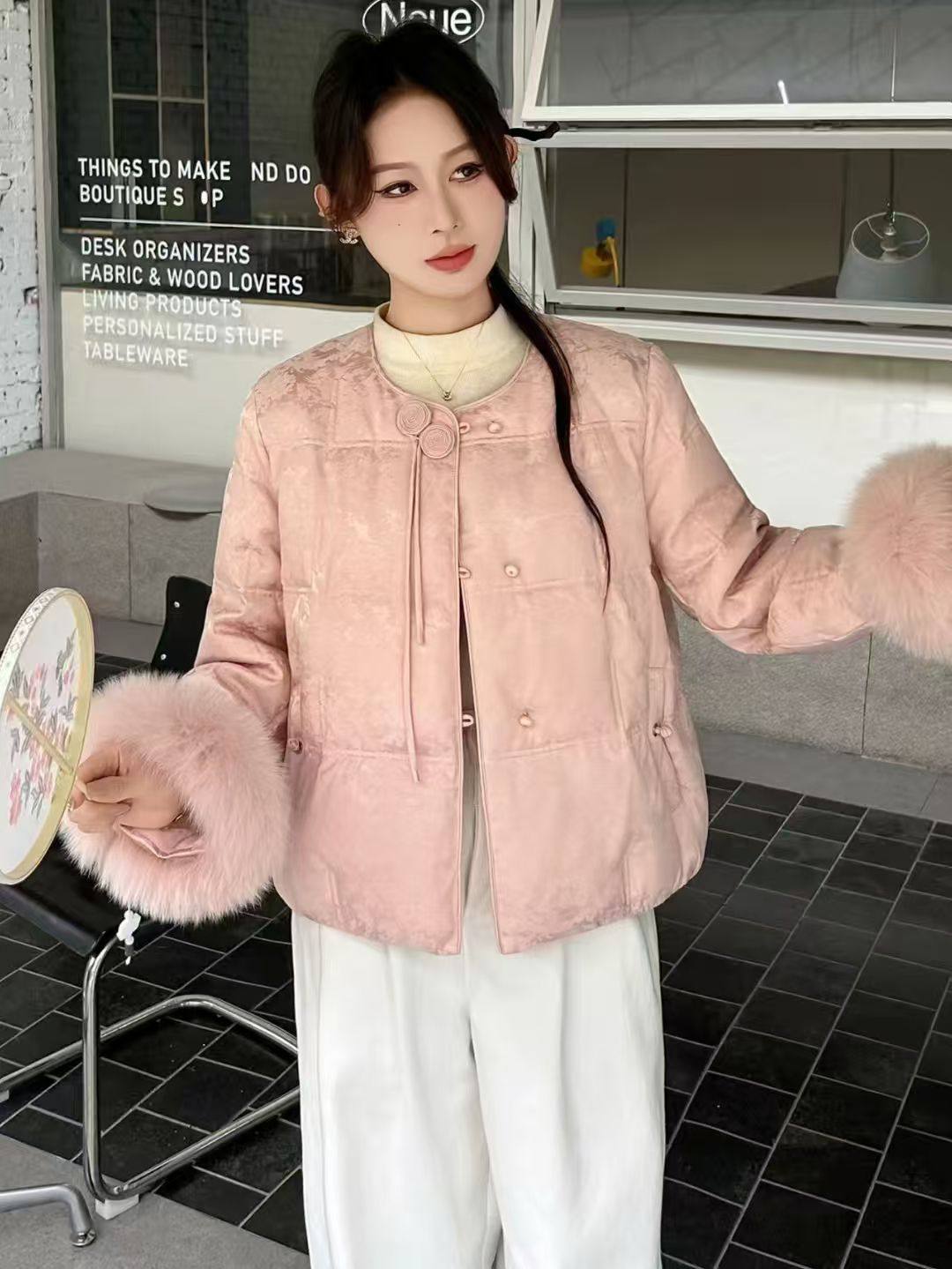 2026冬季新款时尚洋气国风款石墨烯云绒服女中老年妈妈装棉衣外套,女装/女士精品,棉衣/棉服,淘宝优惠券,粉丝福利购,淘宝优惠卷