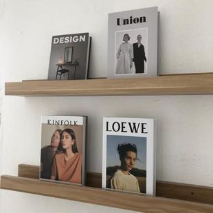 ins北欧仿真假书本道具极简风房间装饰客厅家居饰杂志风拍照摆件