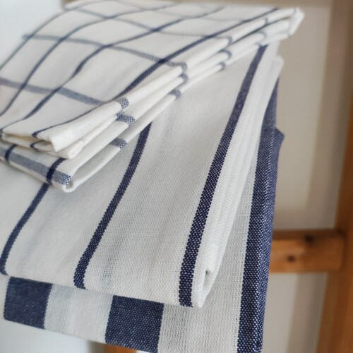 Kitchen towel纯棉布艺餐巾厨房多用茶巾全色织格纹隔热烘焙盖布