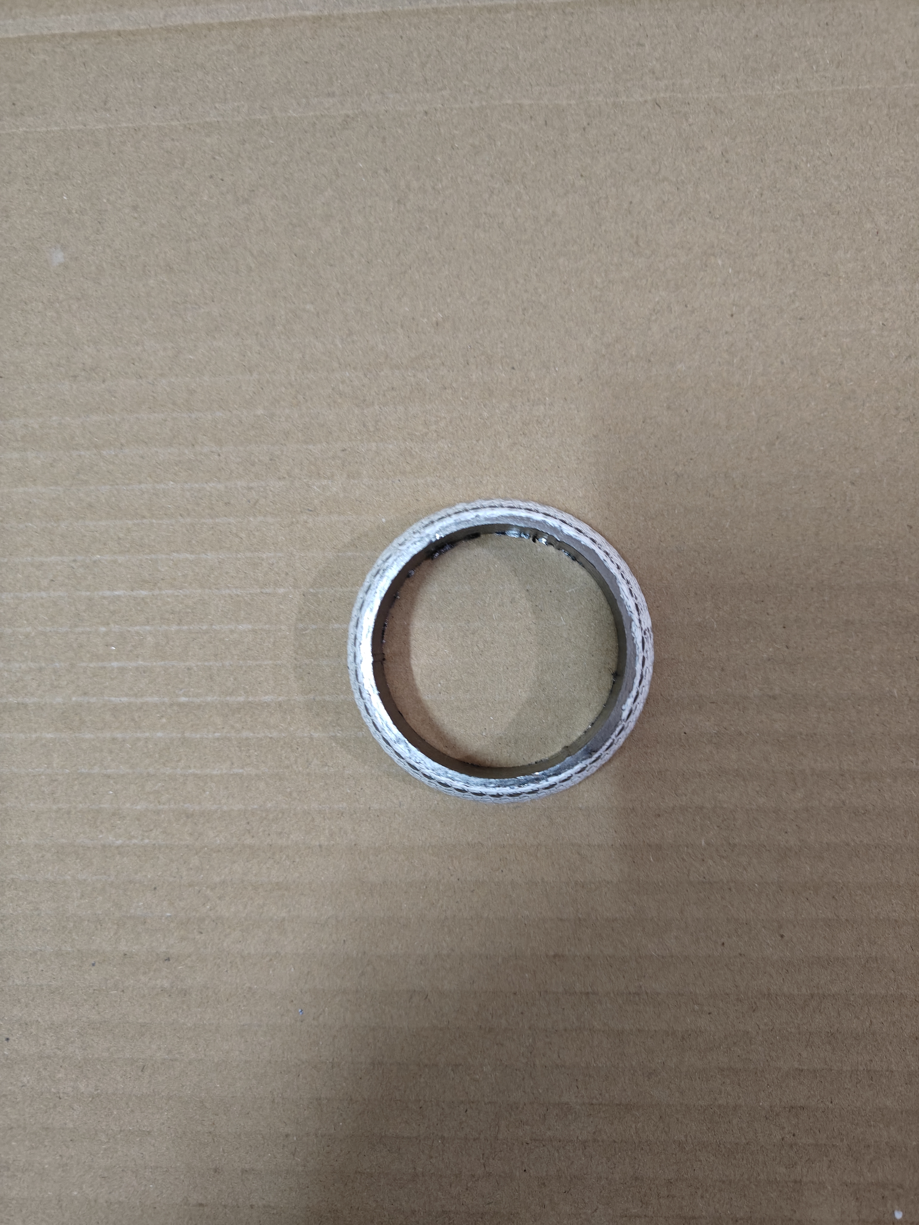 吉利金刚金鹰 自由舰 远景海景三元催化接口垫消声器排气管密封圈
