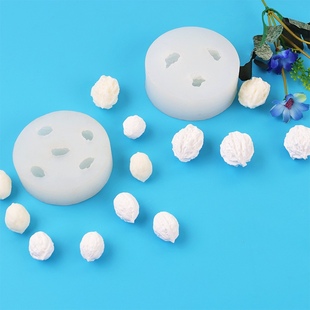 核桃鹅肝模具 DIY手工模具欧式蛋糕巧克力翻糖烘焙食品级硅胶模具