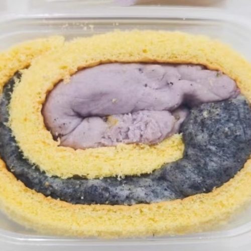 魔芋芋泥黑芝麻卷200克无糖油健康零食代餐