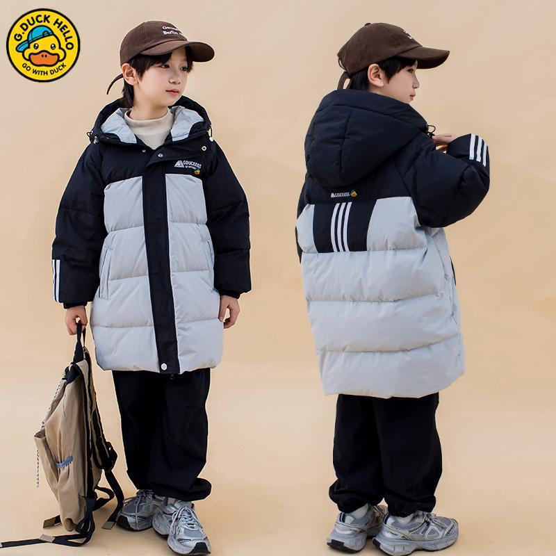 G.DUCKKIDS小黄鸭儿童中长羽绒服