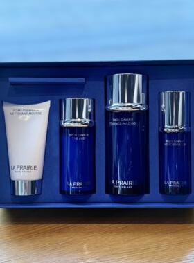 莱珀妮LP蓝鱼子精粹露80ml喷雾50ml乳液30ml粉洁面50ml超值套装