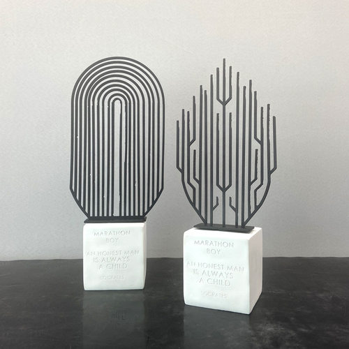 现代简约样板房创意金属枝叶屏风摆件酒店展厅电视柜软装饰工艺品