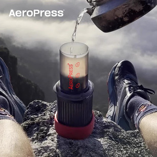 Aeropress美国原装五代爱乐压go便携意式咖啡机法压壶手冲咖啡壶