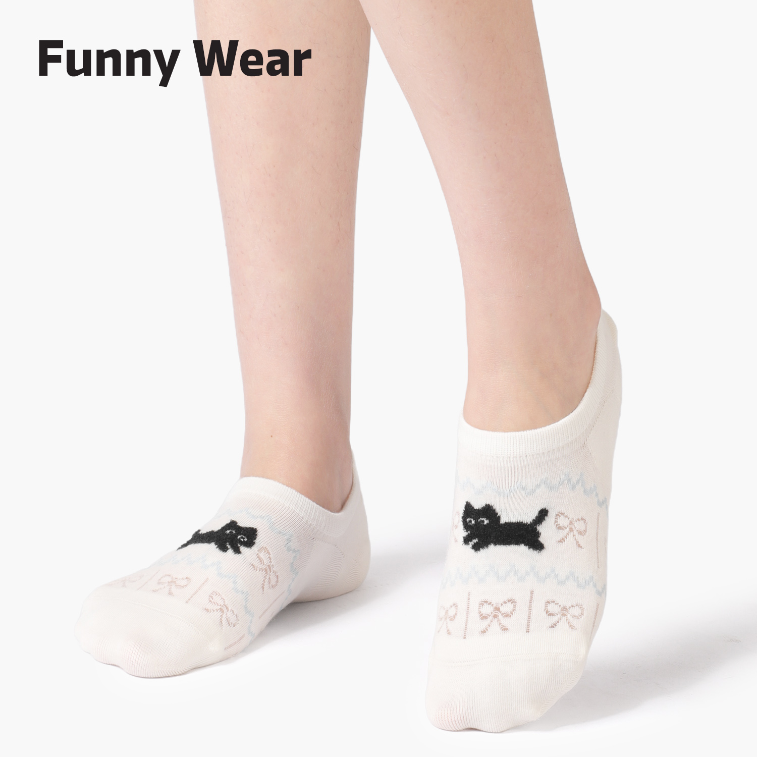 卡通船袜女夏薄款棉袜不掉跟短袜