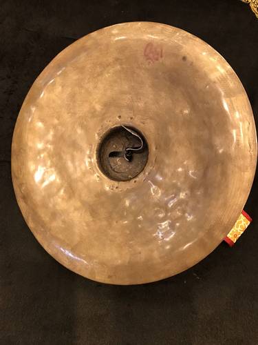 尼泊尔铜钹密宗法器大镲 小镲铜镲铜铙 铙钹加厚 直径30cm