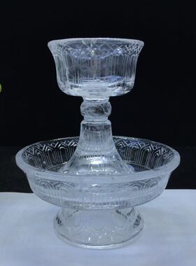 智悲佛缘天然白水晶护法杯 12厘米 水晶供杯 包邮
