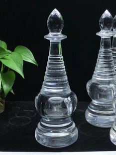 智悲佛缘 纯天然水晶舍利塔 纯净度极高 包邮