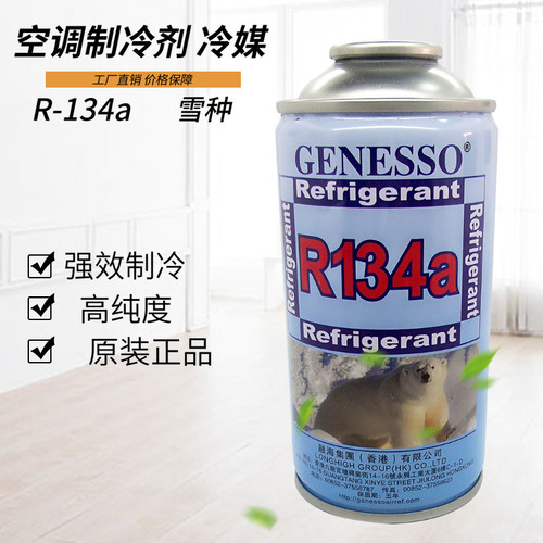 R134a 制冷剂家用空调加氟工具套装汽车空调加雪种空调氟利昂冷媒