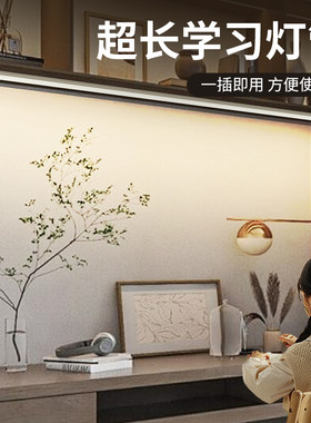超长书桌吸顶灯管led加长护眼灯