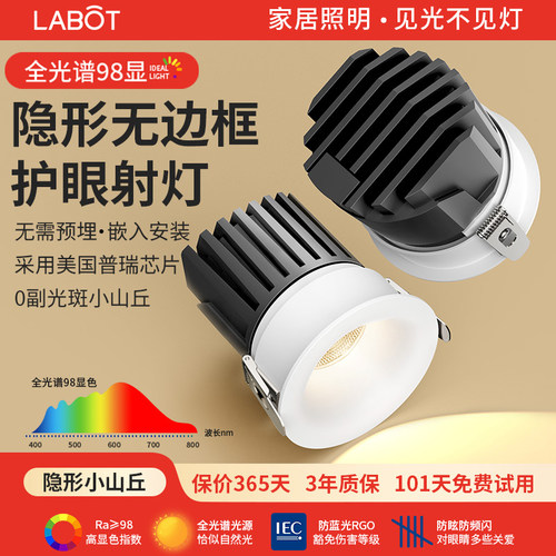 深杯防眩射灯24度36度60度光束角