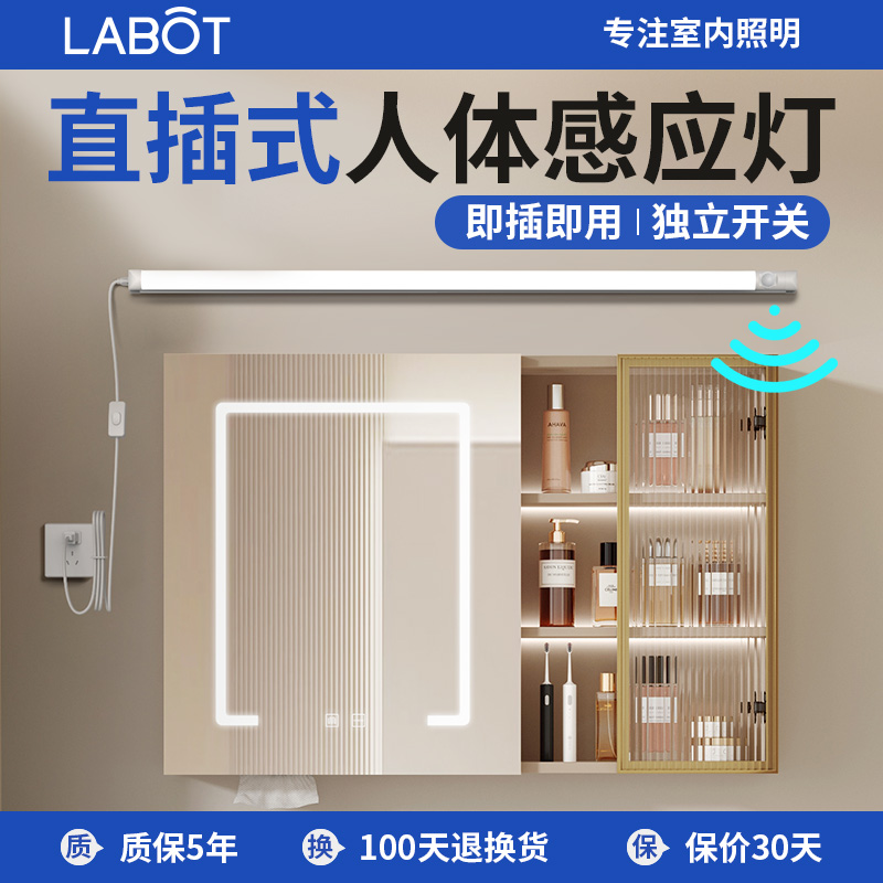 插电式卫生间人体感应灯