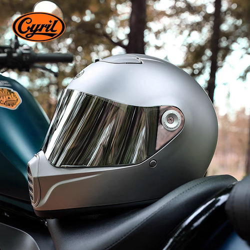 复古巡航摩托车头盔赛罗全盔四季