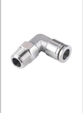 不锈钢直角外螺纹接头BPL16 BPL14 BPL12 BPL10-02 03 04 304弯插
