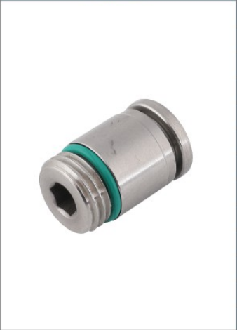 不锈钢直通G螺纹接头 BPOC8 BPOC6 BPOC4-M5 M6 01 02 03 04 304