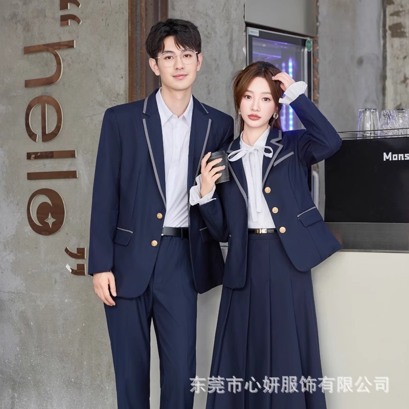 新款职业套装女秋冬时尚西装大学职业女裙套装