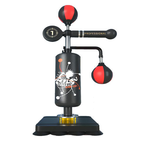 拳击反应旋转靶立式训练器材家用