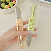 水果刀削皮刀学生家用便携多功能双头二合一刮皮器切果蔬去皮神器