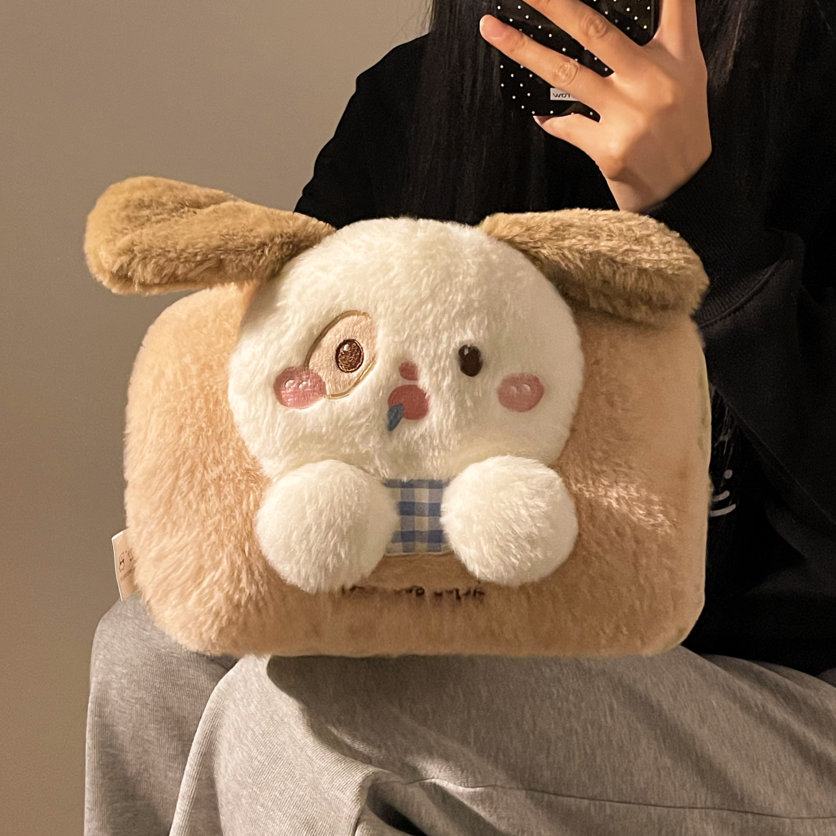 小狗热水袋充电款电热水袋冬季