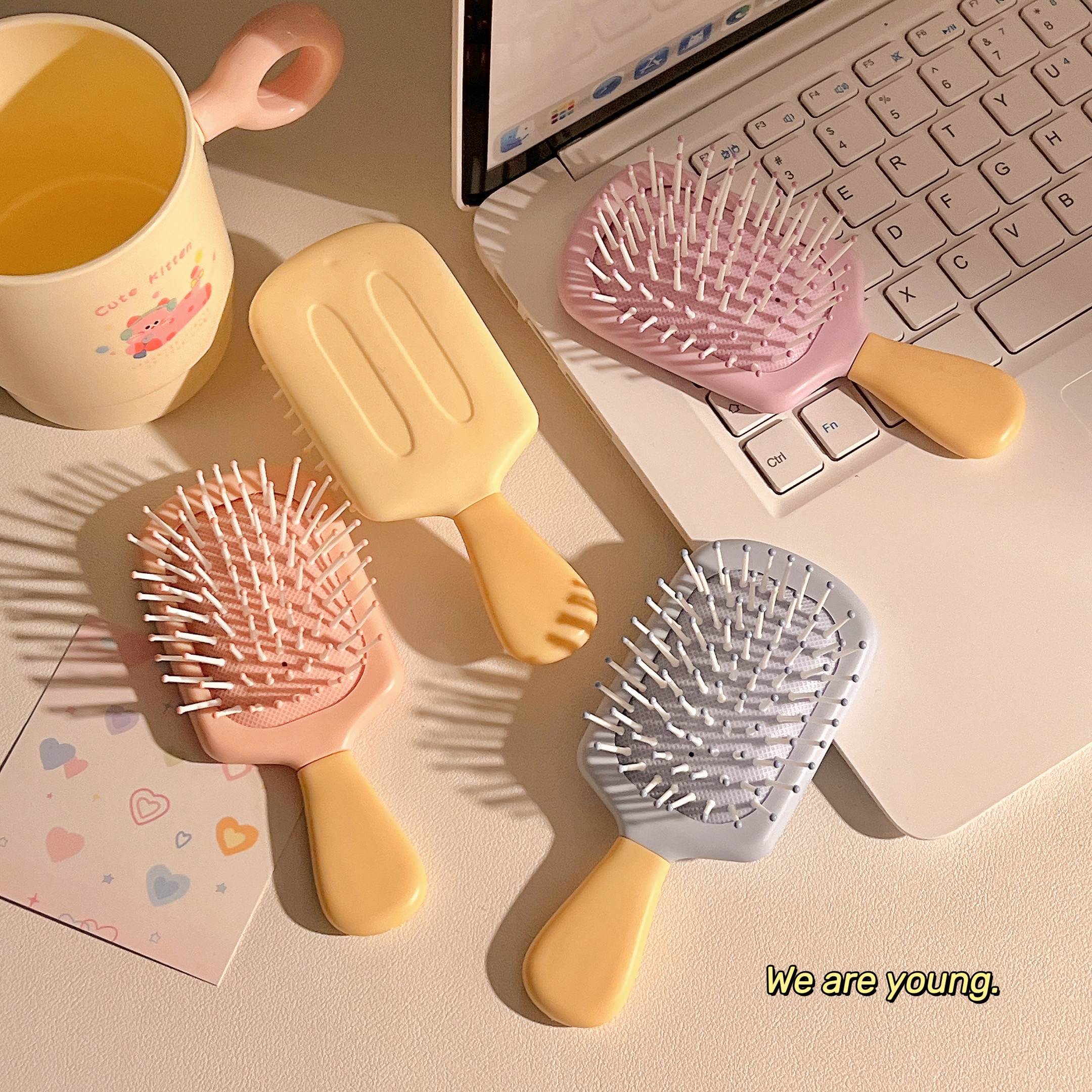 迷你可爱气囊梳女便携小梳子