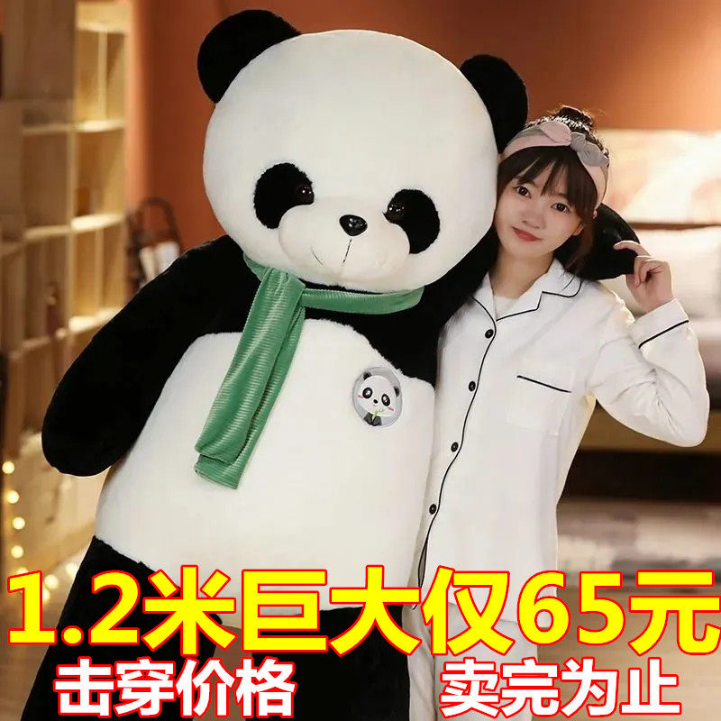 大熊泰迪熊猫毛绒玩具公仔布娃娃抱抱熊特大号玩偶女生日礼物超大