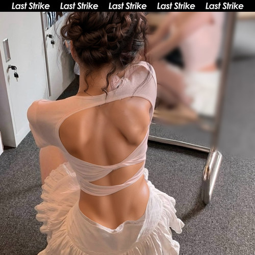 瑜伽服上衣女夏美背带胸垫运动