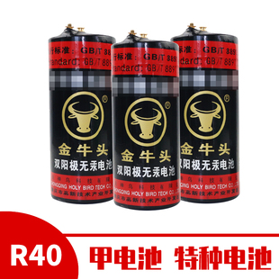 1.5V科学物理实验甲电池特种碳性电池 甲电池R40 包邮
