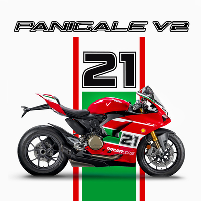 ducati杜卡迪纪念版花贴花拉花