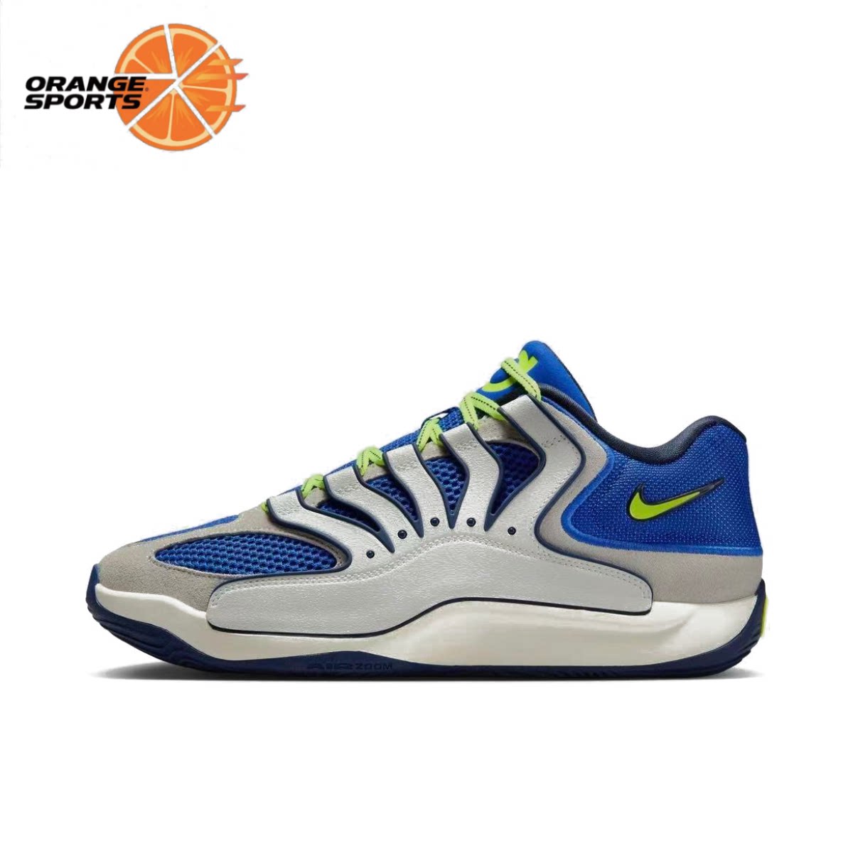 Nike耐克 KD 18 防滑耐磨 低帮 篮球鞋 男款 白蓝色图片