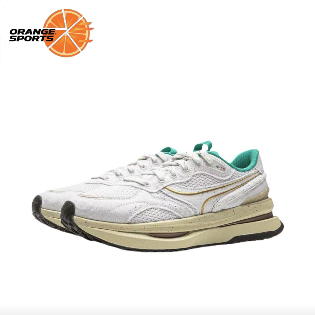 LiNing李宁 征荣M1000  RENEW  䨻科技 低帮休闲鞋 男女同款