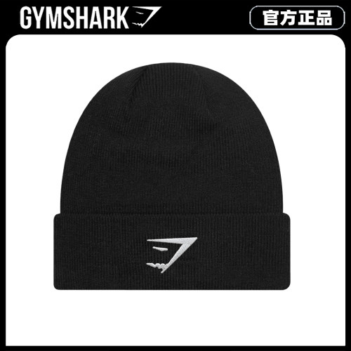 GYMSHARK BEANIE 鲨鱼美式秋冬针织冷帽男女休闲棉质加厚保暖帽子