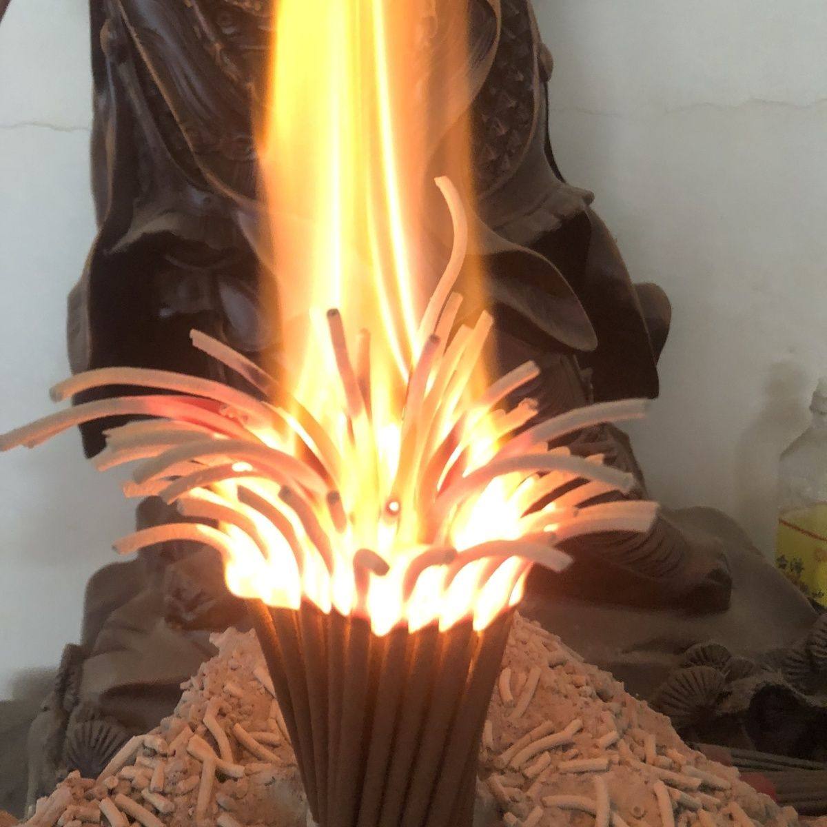 拜神敬神土香供佛香寺庙烧香用的香家用上供香无根坛香无烟柏壳香