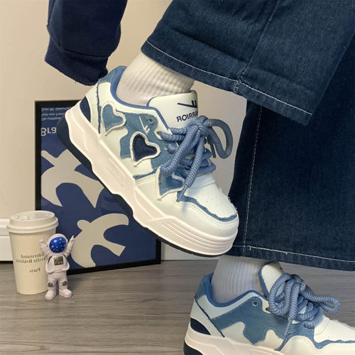 回力新款女鞋厚底小白鞋