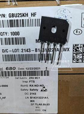 GBU251025A1000V大功率整流器
