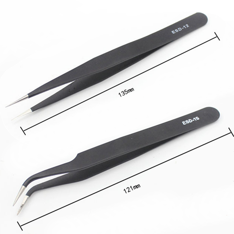 尖头长镊子聂夹子工具直维修弯头毛小捏圆头多用加大不锈钢电子镊,居家布艺,镊子,淘宝优惠券,粉丝福利购,淘宝优惠卷